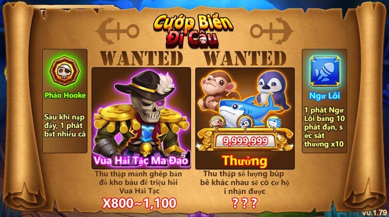 SĂN CÁ HẢI TẶC - PIRATES FISHING