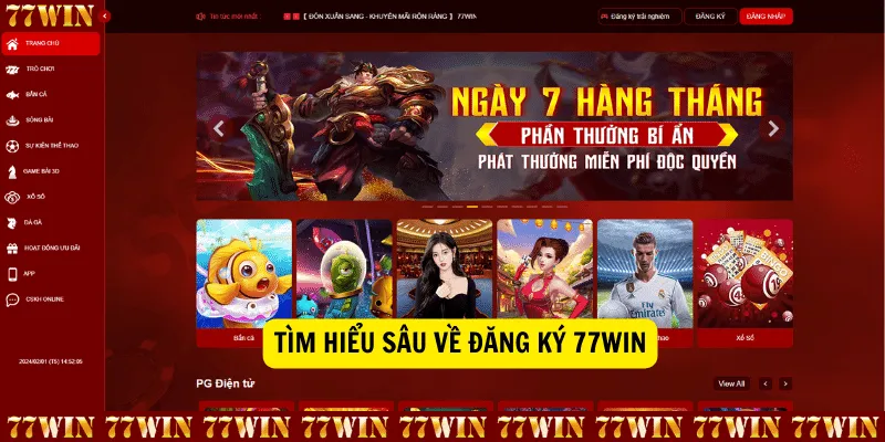 Hướng dẫn đăng ký tài khoản 77WIN