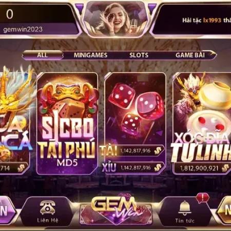 Cổng game GemWin sân chơi hàng đầu tại Việt Nam