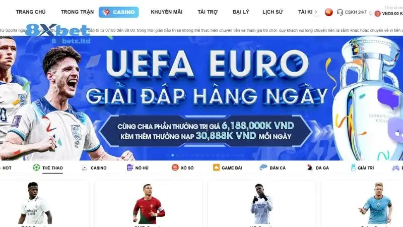 Hành trình phát triển của sảnh cược 8xbet